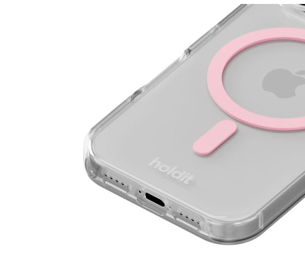 Holdit MagSafe Case iPhone 17 Pro Pink/Transparent - 1361733 - zdjęcie 3